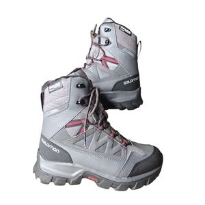 Salomon Clima Chalten TS CS WP Womens Insulated Winter Snow Boots Size 5